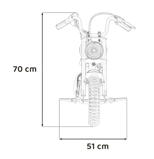 Motor SPEED Power Blau
