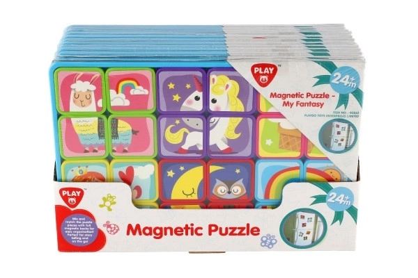 Magnetisches Puzzle-Brett Fantasie