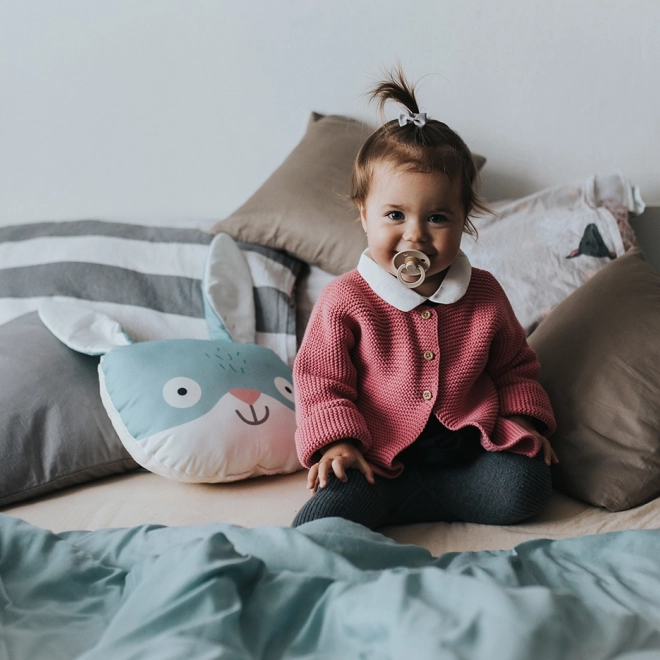 Ababu Kuschelkissen Häschen für Kinder