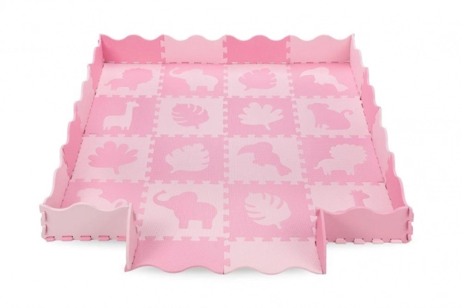 Spielmatte Schaumstoffpuzzle Rosa