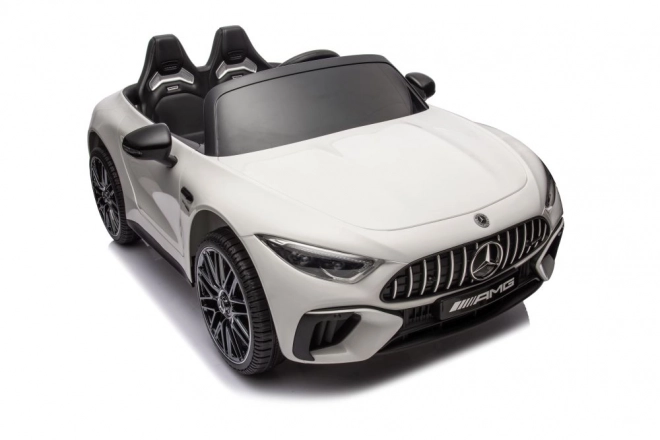 Elektrisches Kinderauto Mercedes AMG SL63 Weiß