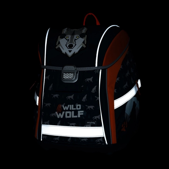 Schulrucksack Premium Light Wolf