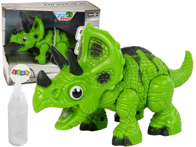 Interaktiver Triceratops Dinosaurier mit Wasserdampf und Sound