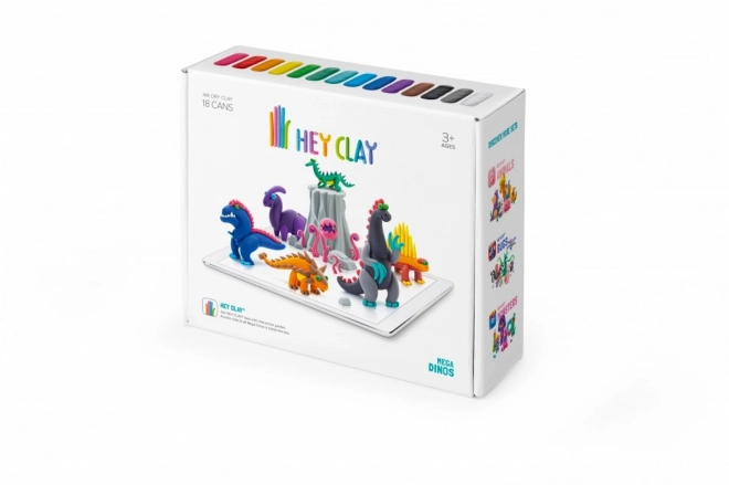 Hey Clay Mega Dinosaurier Modellier-Set