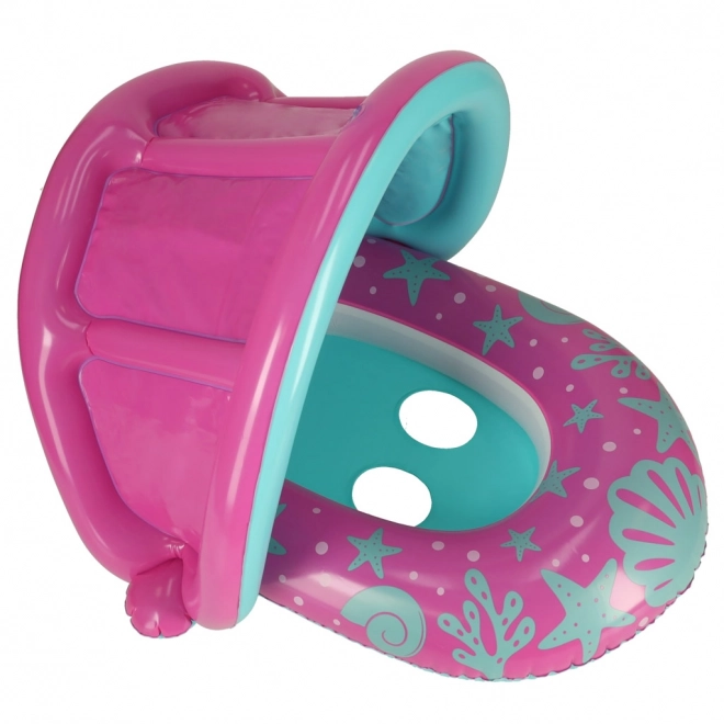 BESTWAY 34091 Kinder aufblasbares Boot mit Sitz und Verdeck rosa 1-2 Jahre 18 kg