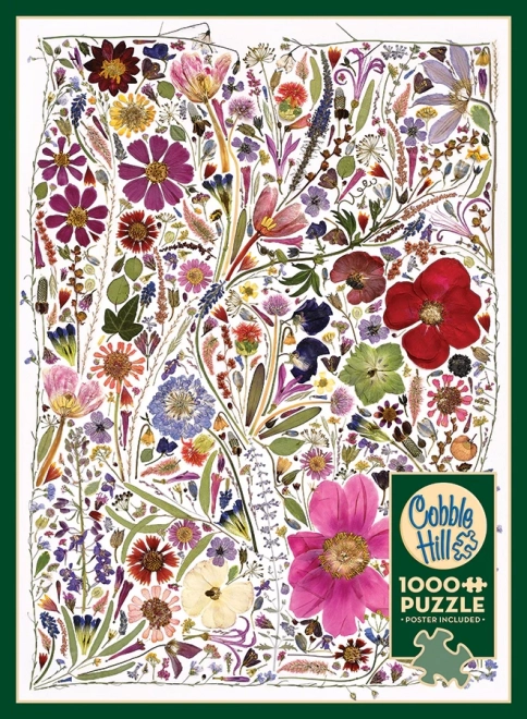 Cobble Hill Puzzle Gepresste Blumen: Frühling 1000 Teile