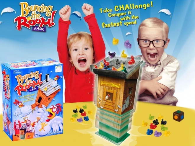 Explodierender Hühnerstall Geschicklichkeitsspiel