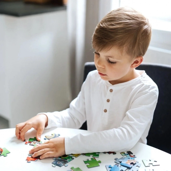 TREFL Puzzle Bing: Jahreszeiten 4-in-1 Set