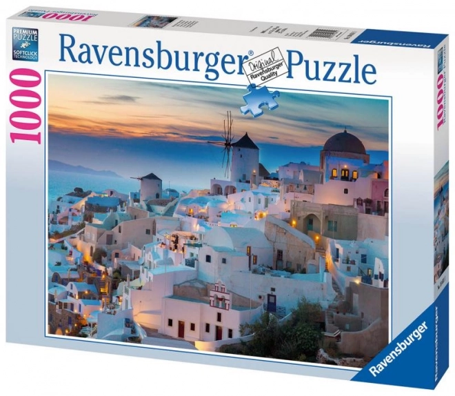 Puzzle Abend in Santorini 1000 Stk Ravenburger