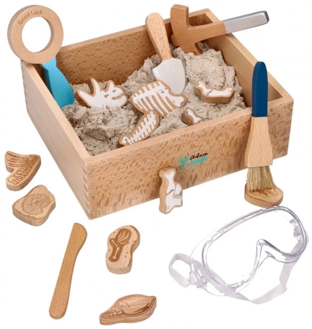 Archäologie Spielset mit kinetischem Sand