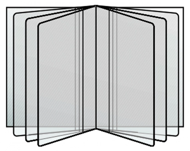 Transparente Schutzhülle für Dokumente 80x115mm