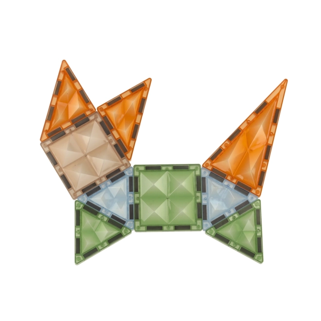 Leuchtende magnetische Bausteine 124 Teile