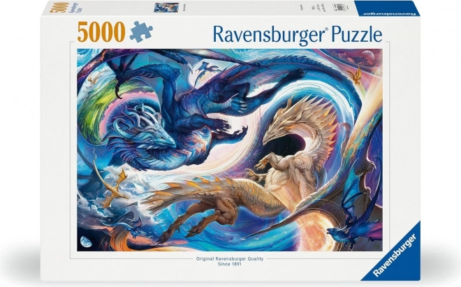 Ravensburger Puzzle Drachen: Tag und Nacht 5000 Teile