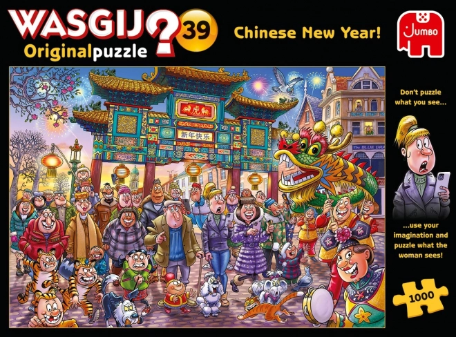 Wasgij Puzzle Chinesisches Neujahr 1000 Teile