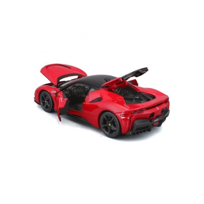 Bburago Ferrari SF90 Stradale Rot Modellauto