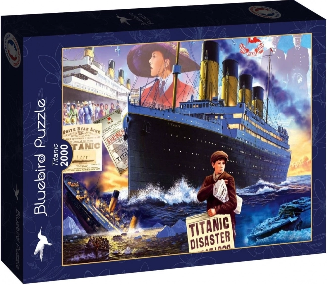 Bluebird Puzzle Titanic 2000 Teile