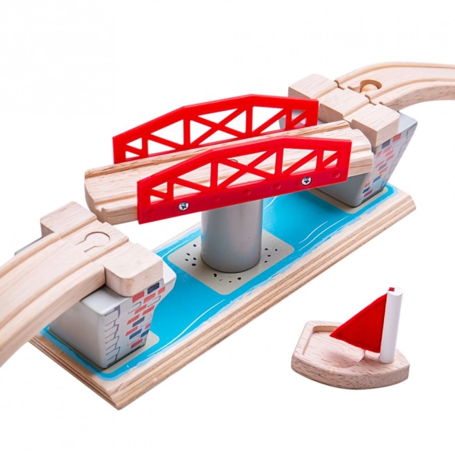 Bigjigs Rail Drehbare Brücke