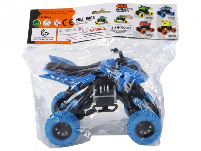 Geländefahrzeug Schiebewerk Quad Blau