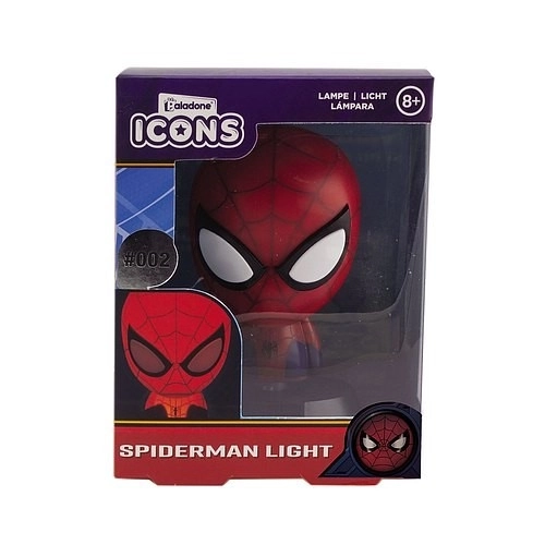 Leuchtende Icon-Lampe Spiderman