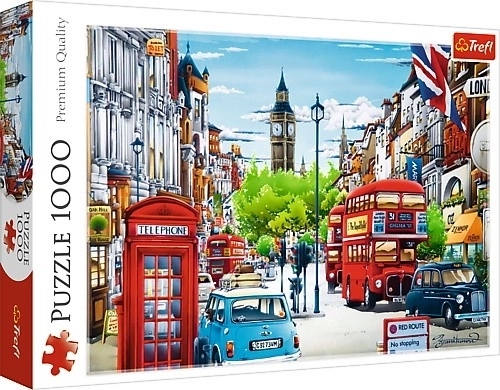 Puzzle 1000 Teile - Londoner Straße