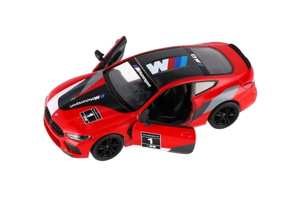 Kinsmart Bmw M8 Competition Coupé Modellauto 1:38