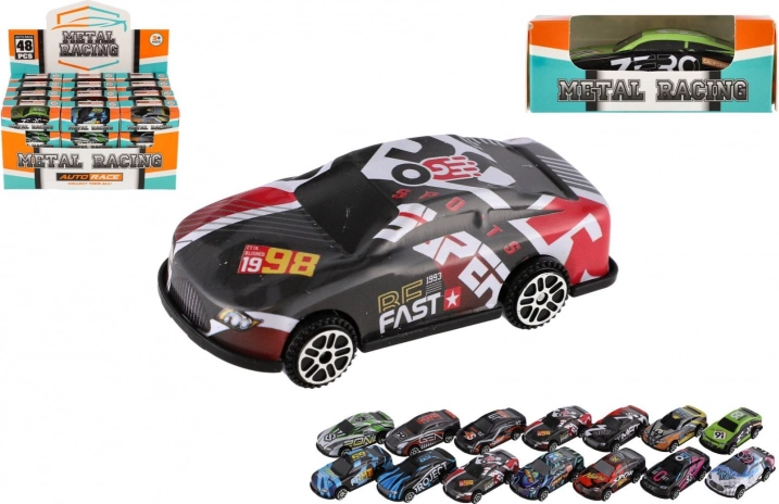 Mini Rennwagen 6 cm Farbmix