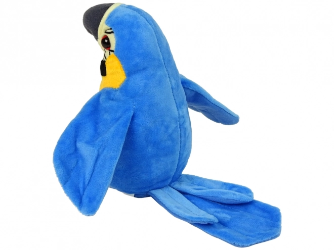 Interaktive sprechende blaue Papagei