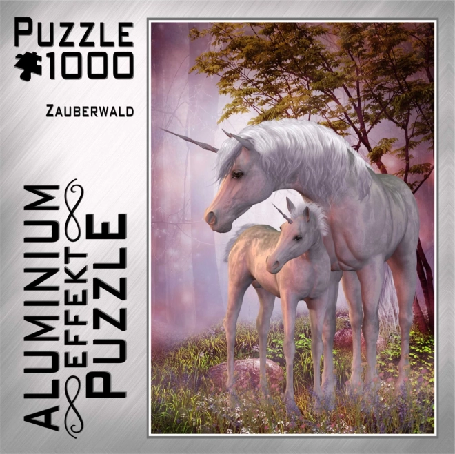 Metallisches Puzzle Magischer Wald 1000 Teile