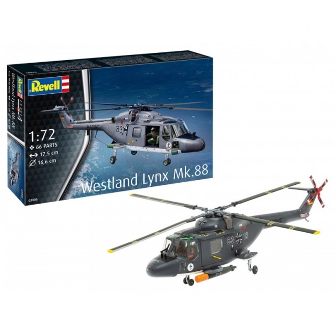 Plastikmodellhubschrauber Westland Lynx MK.88A 1/72