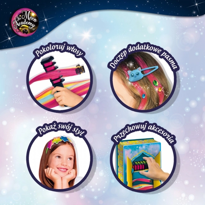 Set Moon Academy - Mondfrisuren