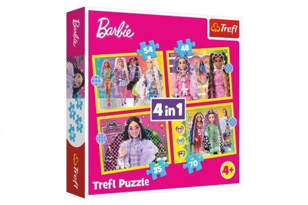 Barbie Fröhliche Welt Puzzle-Set