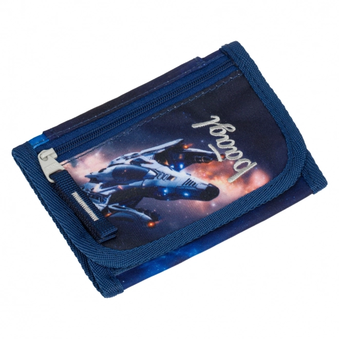Brieftasche um den Hals Raumschiff