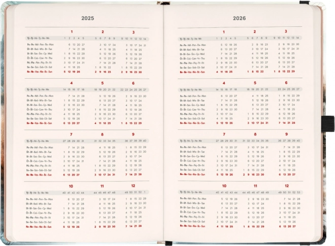 Notique Wochenkalender Japan 2025