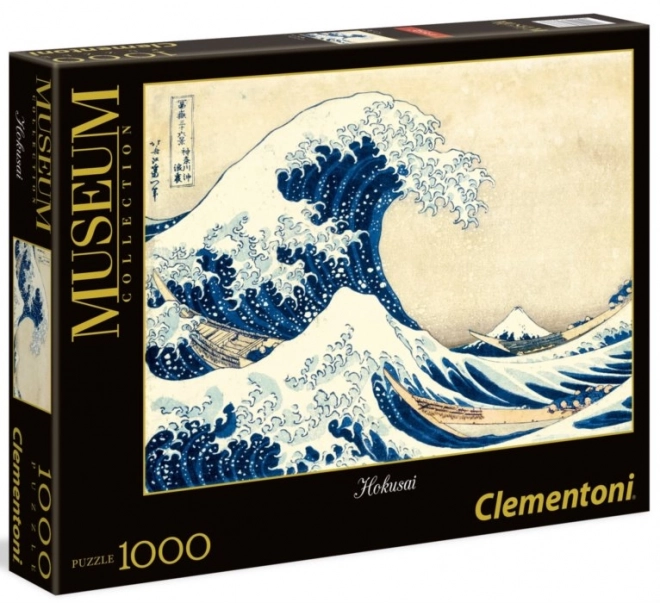 Puzzle 1000 Stück Hokusai Die Große Welle von Kanagawa