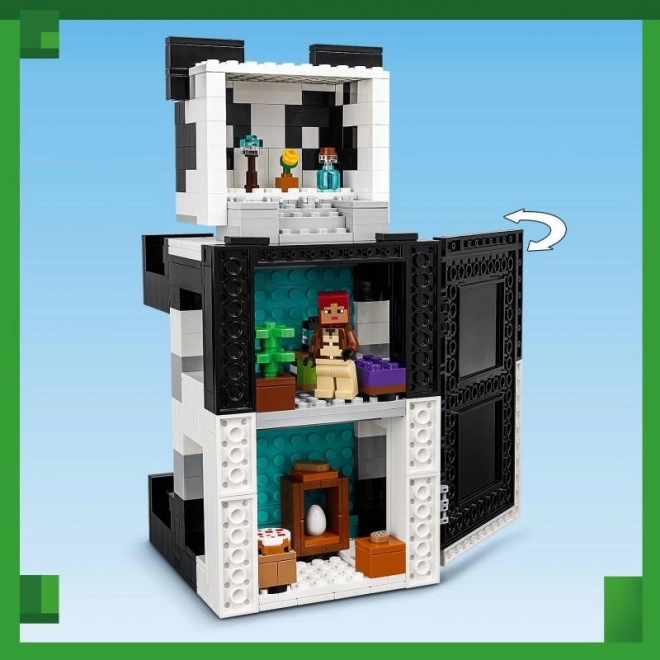 Lego Minecraft Panda-Reservat