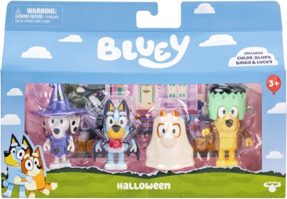 Figuren Bluey - Kostümball 4er-Pack