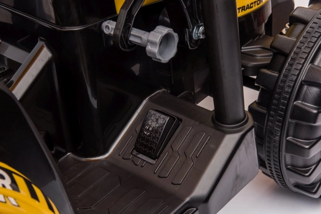 Kindertraktor mit Anhänger Gelb