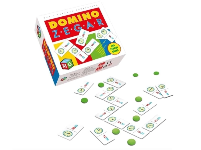 Lernspiel Domino Uhr von Multigra