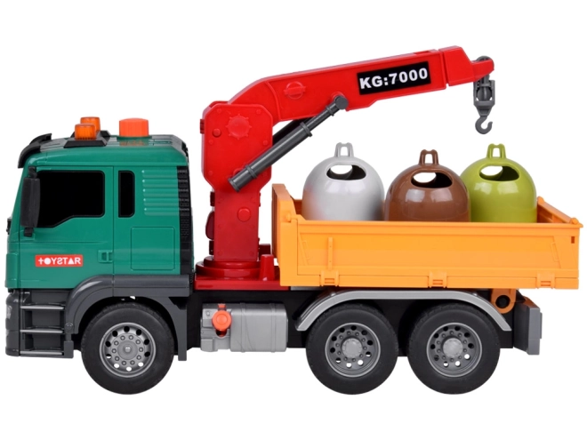 Edukative Müllwagen Spielzeug mit Geräuschen