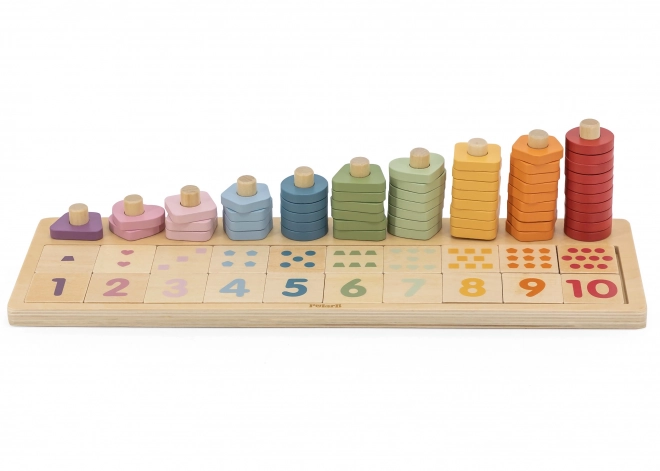 Holz-Zählrahmen und Sortierspielzeug Montessori von PolarB