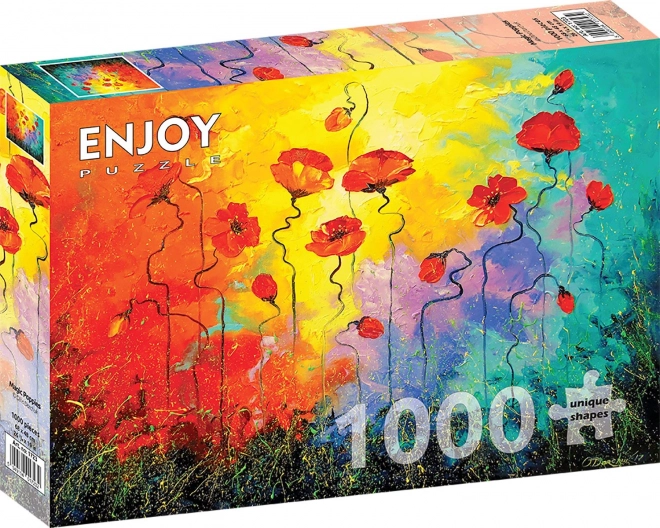 Puzzle Magische Mohnblumen 1000 Teile