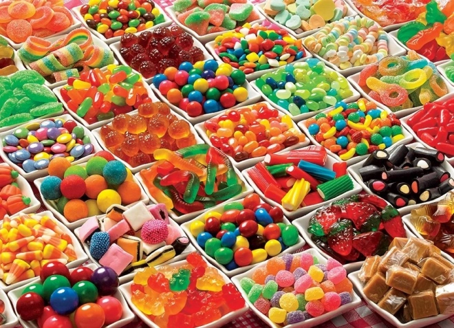 Puzzle Süßigkeiten 1000 Teile