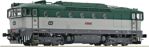 Roco Diesellokomotive ČD 750 „Brejlovec“, digitaler Sound H0