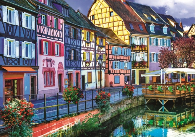 Puzzle mit Sortierer 2-in-1 Colmar, Frankreich 1000 Teile