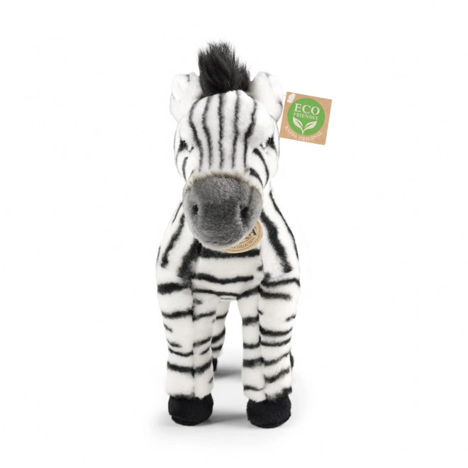 Rappa Stehende Plüschzebra 30 cm umweltfreundlich