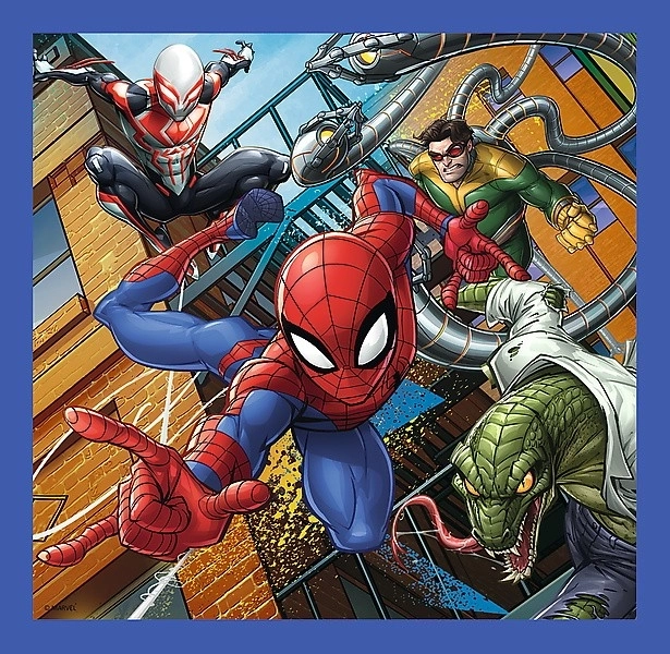 Puzzle 3-in-1 Spider-Man - Spinnenkraft