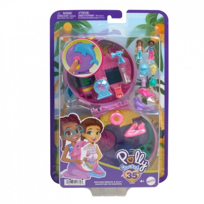 Polly Pocket Delfin Aquarium Kompaktset