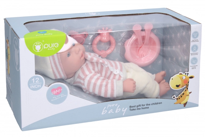 Niedliches Babypuppe Spielset mit Zubehör