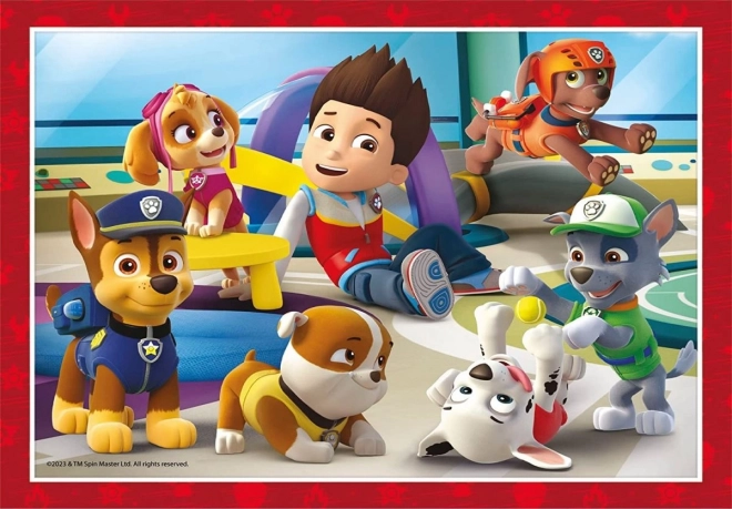 Clementoni Puzzle Paw Patrol 4-in-1