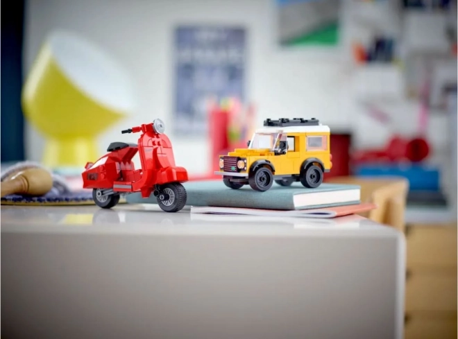 Klassischer Land Rover Defender Baukasten-Set